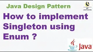 How to implement Singleton using Enum ? || Singleton Design Pattern