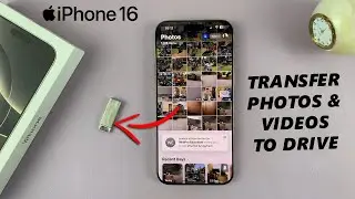 How To Copy / Transfer Photos and Videos To USB Flash Drive On iPhone 16 / 16 Pro