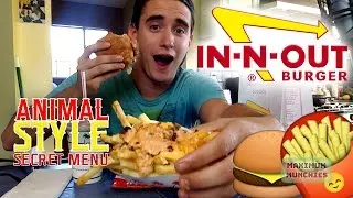 IN-N-OUT Secret Menu (Mukbang / Eating show)
