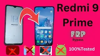 redmi 9 prime frp (M2004J19I) bypass latest method