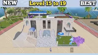 New best free🤩 level [ 15 to 19 ] home design Pubg mobile✓ level 15 home building design Pubg mobile