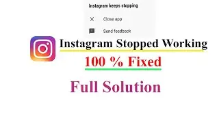 Instagram Stopped Working 