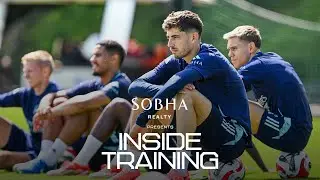 Limbering up for Lyon 💪 | INSIDE TRAINING | Gym work, rondos and more | Emirates Cup