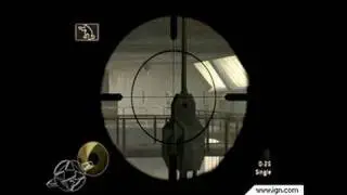 James Bond 007: NightFire GameCube Gameplay - Sniping