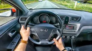 2015  KIA Rio (1.4 AT) - POV TEST-DRIVE