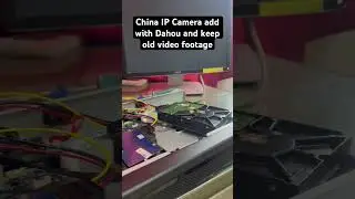 China IP Camera add with Dahou NVR and keep old video footage