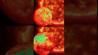 How Sun engulfs Venus & Mercury in 5 to 7.5 Billion years ☠️🌌 #Space #shorts