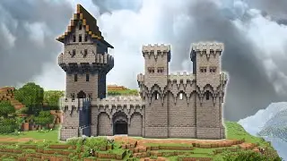 Minecraft How to Build Simple Castle