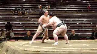 Ginseizan (3-3) - Mitotsukasa (2-4) , Sumo : Natsubasho '17