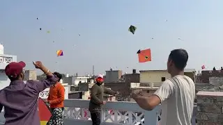 तूफ़ानी पतंगबाज़ी 🔥Kite Fighting Vlog😍Desi Boy Flying Kite😱Kite Flying 😋#vlog 😂kite lover