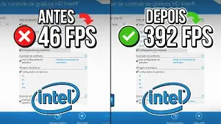 🔧 INTEL HD GRAPHICS: COMO CONFIGURAR PARA FPS E DESEMPENHO 🔥| Otimizar Intel HD Graphics✔️