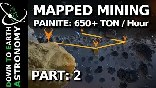 Mapped Mining Guide - 650+ Ton / Hour Painite | Elite Dangerous Mining