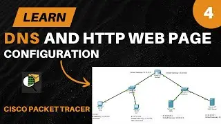 DNS Server Configuration | HTTP Web Browser  | Cisco Packet Tracer