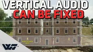 VERTICAL AUDIO (Footsteps) CAN BE FIXED - This is how it could sound like! -PUBG