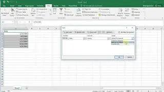 How to Sort Dates in Excel