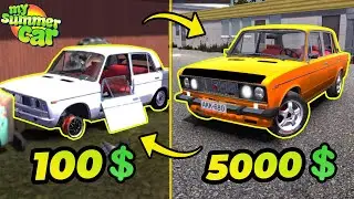 $100 LADA 2106 from JUNKYARD! | My Summer Car #89