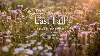 가을이 가고 겨울이 오다 l GRASS COTTON+