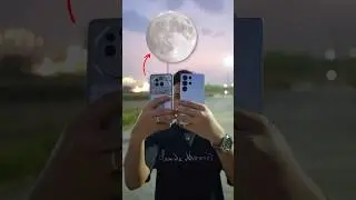 Nothing 3a Pro vs Samsung S25 Ultra Moon shot #shorts #smartphone #shortsviral