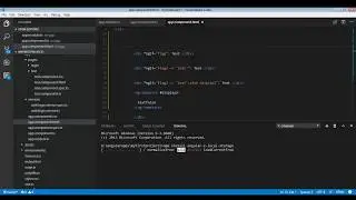 open terminal in Visual Studio Code