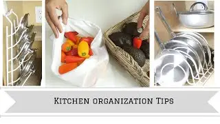 Kitchen Organization Tips | Sustainable Kitchen finds Amazon