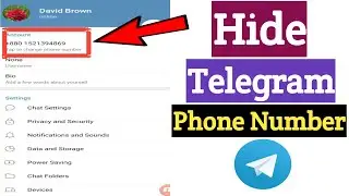 How To Hide Number On Telegram