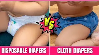 Cloth Diapers vs Disposable Diapers:  Which Is Better