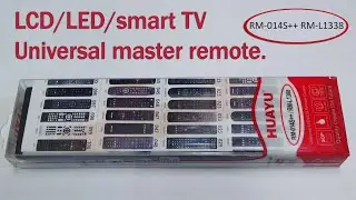 LCD/LED/smart Universal master remote