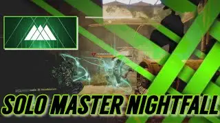 EASILY Solo MASTER Nightfall - NEW Lake Of Shadows Variant (PLATINUM) Warlock Strand Build Destiny 2