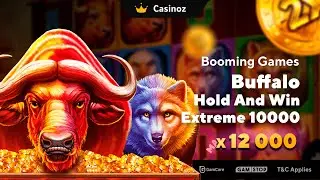 Buffalo Hold And Win Extreme 10000 💥 (Booming Games) ⚡️ slot review