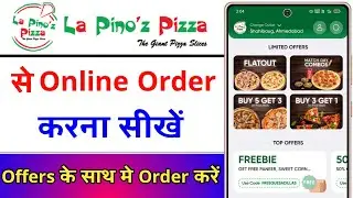 La Pinoz Pizza Se Online Pizza Order Kaise Kare || How To Order Pizza From La Pinoz Pozza App