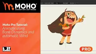 Moho Pro Tutorial: Animate using Bone Dynamics and automatic Wind