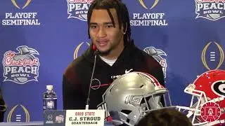 Ohio State's Kevin Wilson, C.J. Stroud and Emeka Egbuka Peach Bowl Full Press Conference