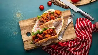 Cajun Shrimp PoBoy Sandwich