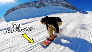 A Day in Hintertux with Board Archive