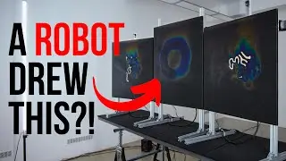 The remarkable robot that DRAWS with heat!