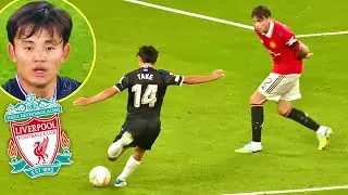 Takefusa Kubo vs Man United | LIVERPOOL TARGET | ALL SKILLS 🇯🇵