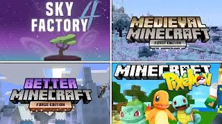 Top 10 Best Minecraft Modpacks In 2021!