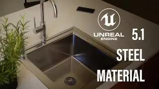 How to create Stainless Steel Material in Unreal Engine 5.1 | TUTORIAL