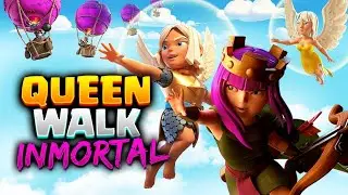 ATAQUE DE QUEEN👸 WALK CLASH OF CLANS🔥.. ¿buscando integrantes para el clan  te unes?