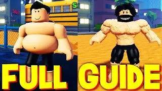 GYM LEAGUE FULL GUIDE! (How To Get Money + Body Alter + Strength & MORE) ROBLOX