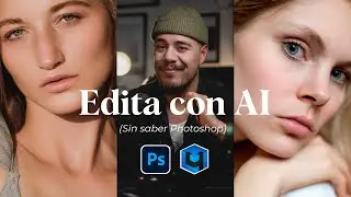 😎Edita tus FOTOS como un PRO! sin SABER PHOTOSHOP con AI | Retouch4me 📸