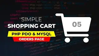 Simple Shopping Cart System Using PHP PDO and MySQL Database - Part 05