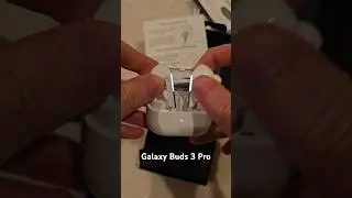 Samsung Galaxy Buds 3 Pro Unboxing! (White)