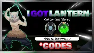 [New Codes] I GOT RARE OLD LANTERN in Project Slayers Infinite Dungeon Drop!!