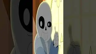 Canon Undertale Sans vs 404 Sans Alphatale (Teach Tale Parody, Undertale Animation)