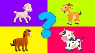 Farm animals for kids - Vocabulary fo kids