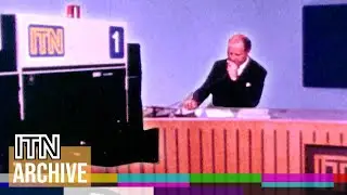 Fascinating Behind the Scenes Look at 1970s News at Ten (1971)