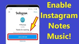 How to enable notes music on instagram add music to instagram notes android!! - Howtosolveit