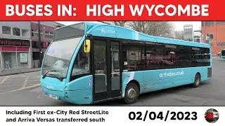 Buses in High Wycombe 02/04/2023