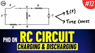 RC Circuit | Charging & Discharging of Capacitor | Trick for Time Constant | JEE Physics | Mohit Sir